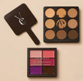Vee Beauty The Complexion Code 9.0 (9 in 1 Pressed Powder Palette + Free Mirror & Lip Palette)