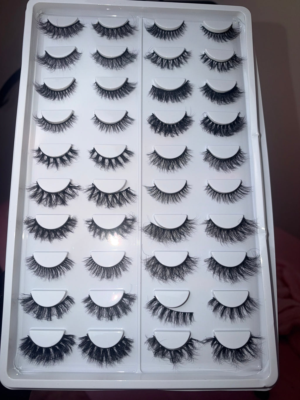 Unbranded Fluffy Soft 20in1 Lash tray