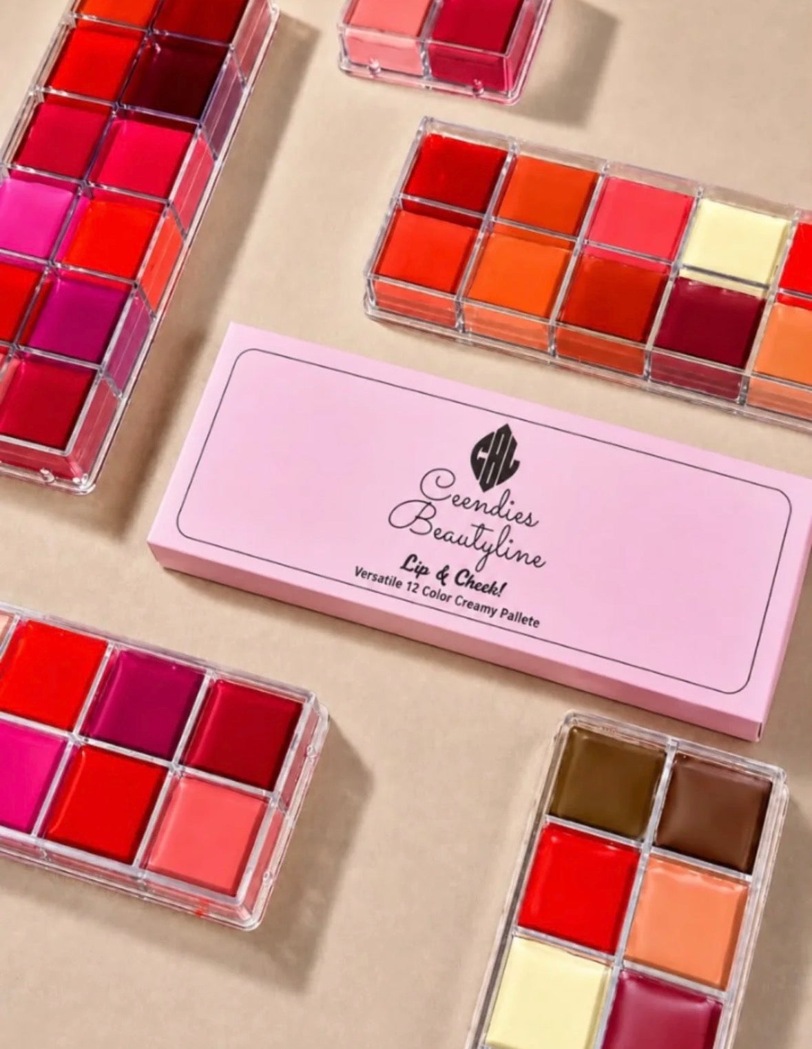 Ceendies Beautyline Lip and Cheek Palette