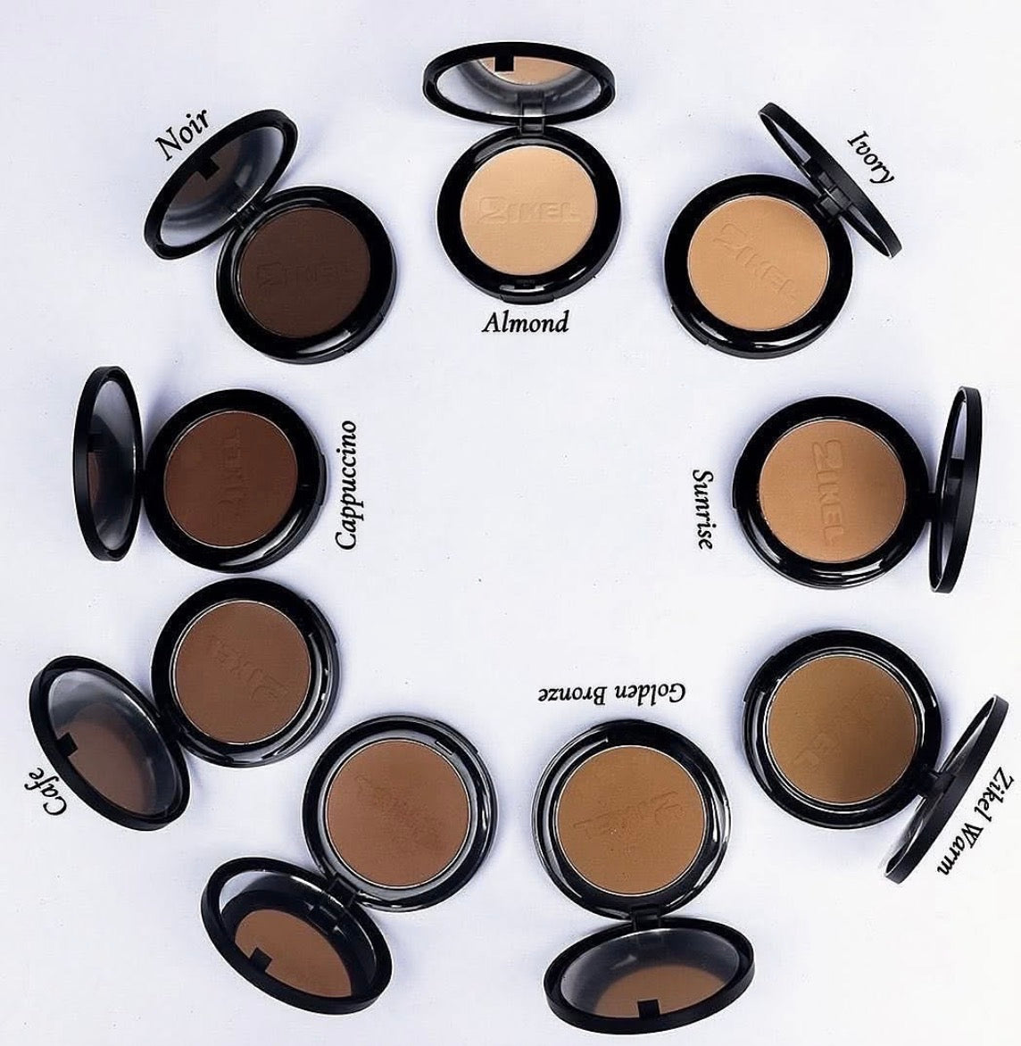 Zikel Stay Matte Compact Powder