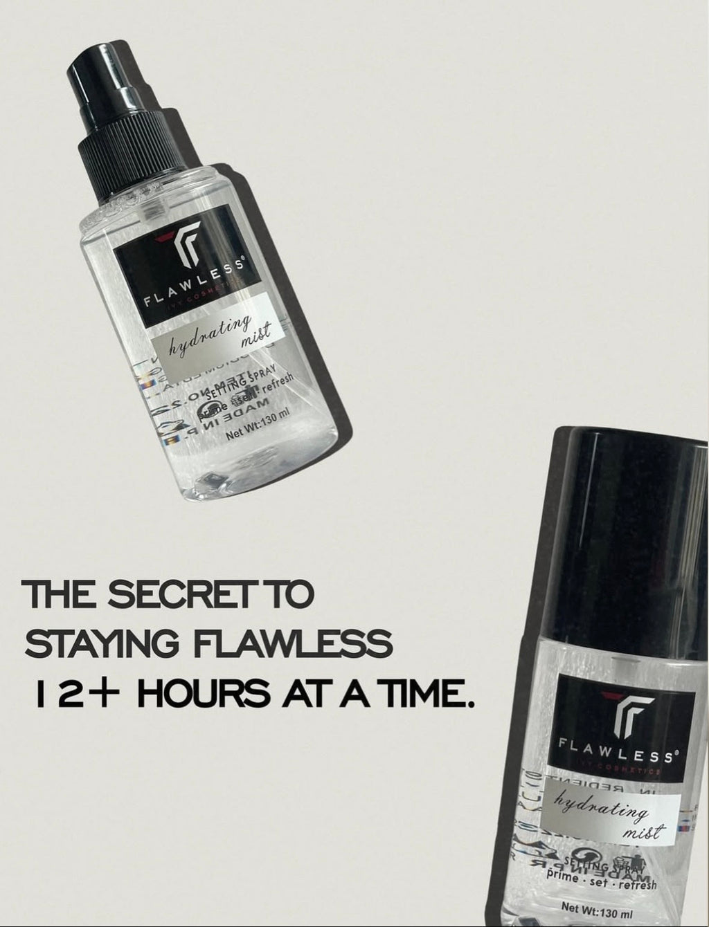 Flawless ivy setting spray