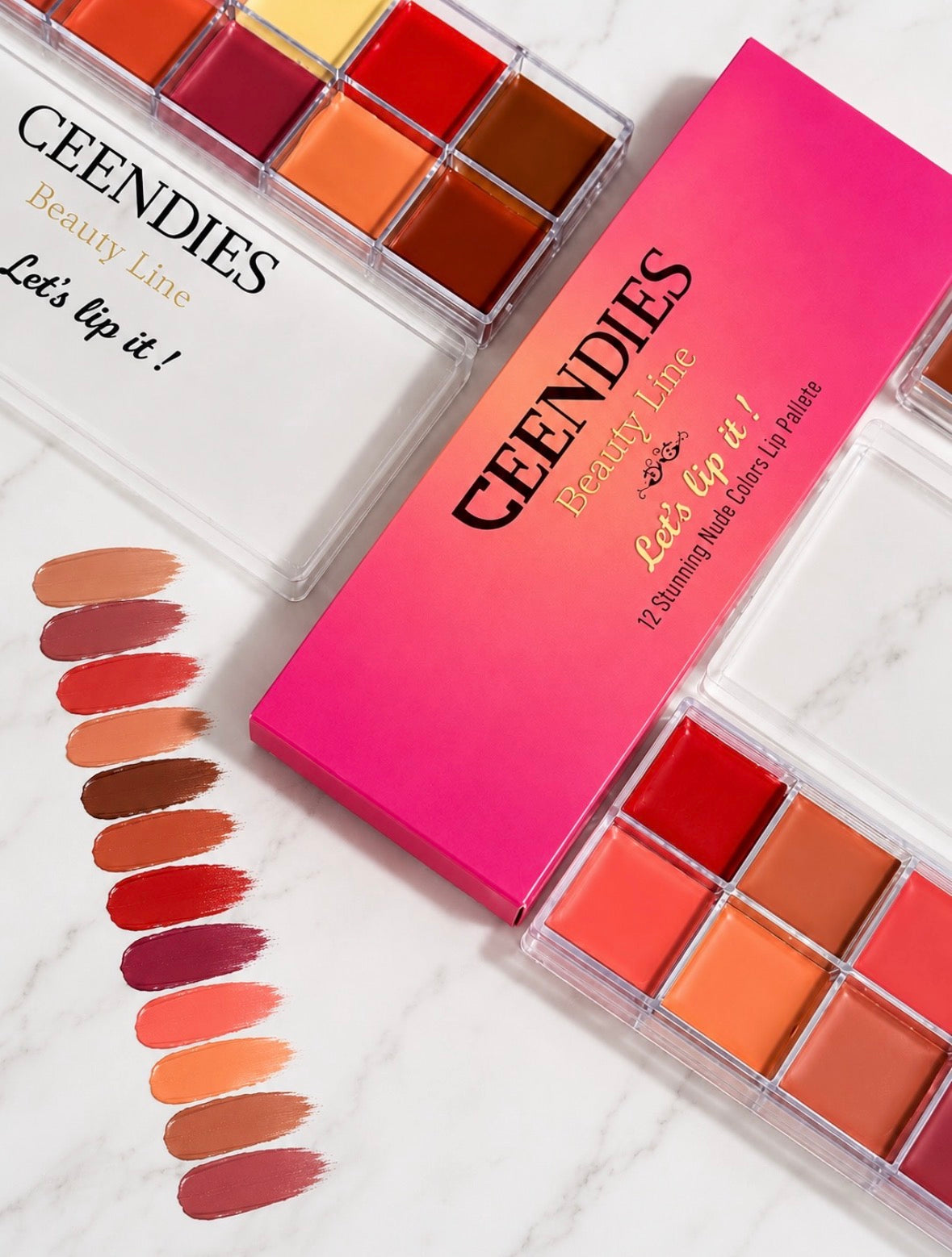 Ceendies Beautyline Let's Lip it Lip palette