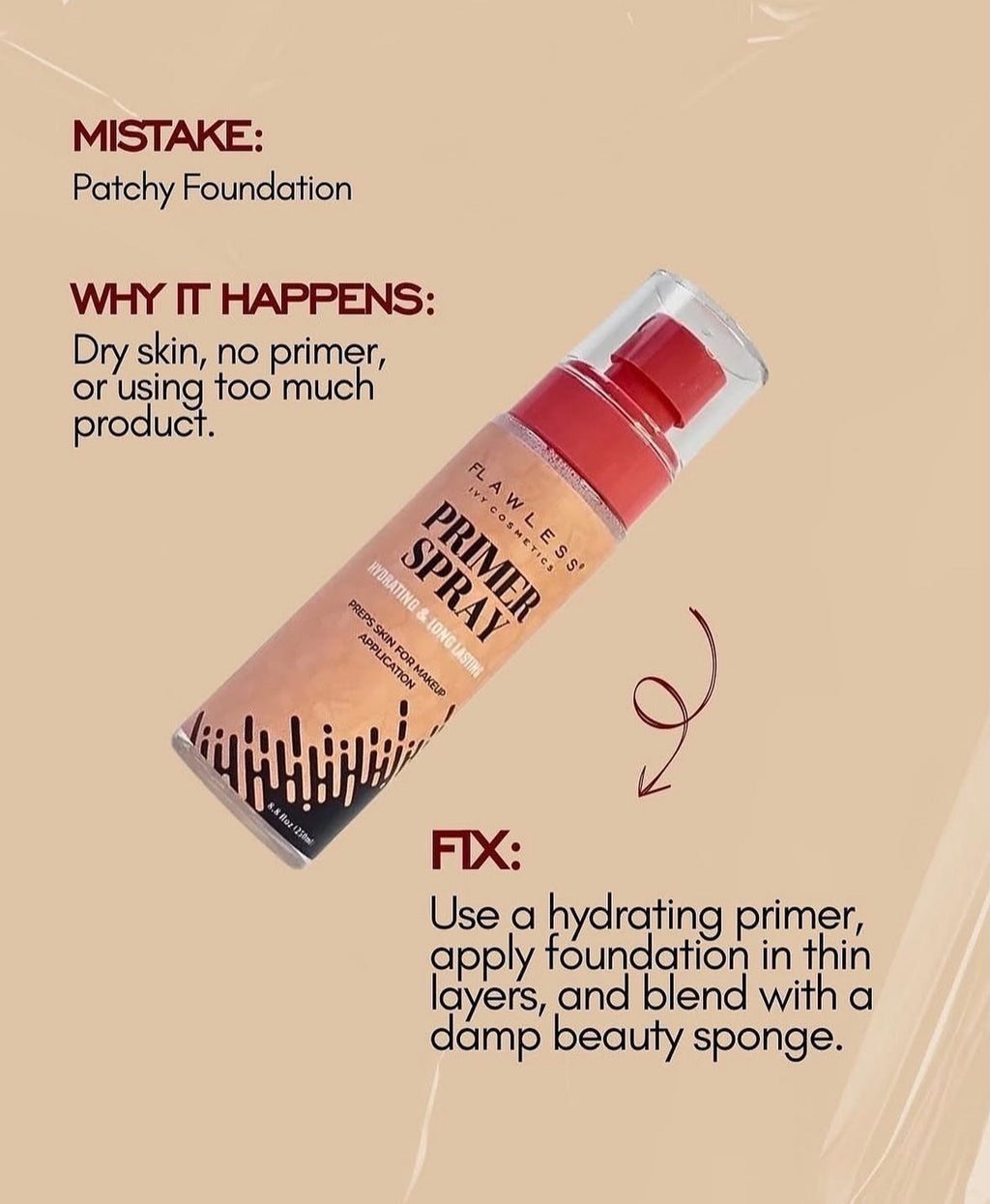 Flawless Ivy Primer Spray