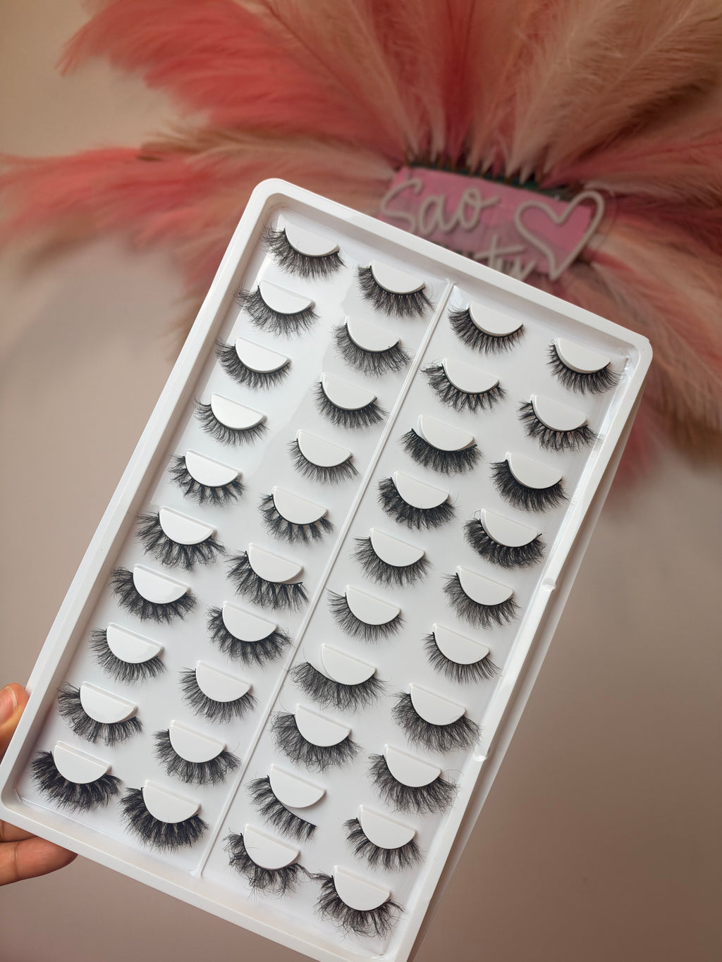 Unbranded Fluffy Soft 20in1 Lash tray