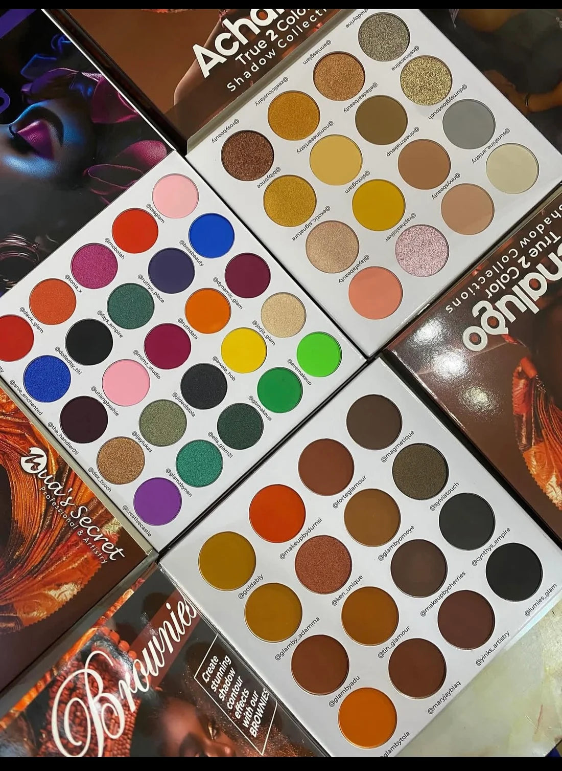 Achalugo True2Color 57-Color Eyeshadow Palette